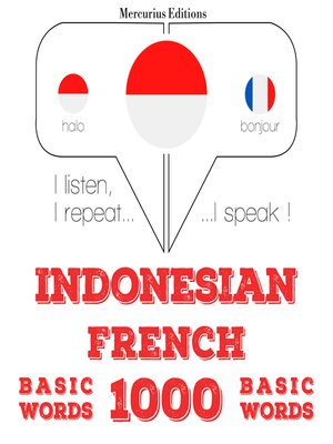 cover image of 1000 kata-kata penting di Perancis